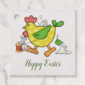 Huhn nähen  フェイバータグ (正面)