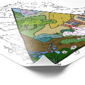 Hühnerhaus フォトプリント (角)