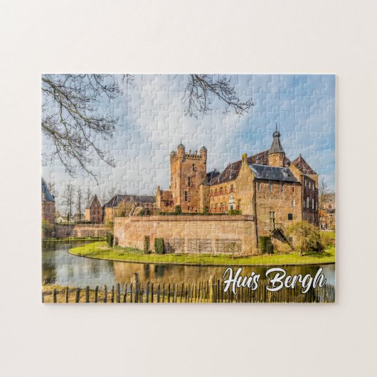 Huis Berge Castle, s'Heerenberg, Netherlands ジグソーパズル (横)