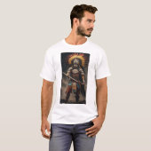 Huitzilopochtli -アステカ God of War and Sun Tシャツ (正面フル)