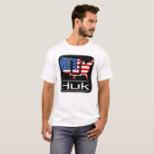 HUK魚釣りパフォーマンスUS Tシャツ (正面フル)
