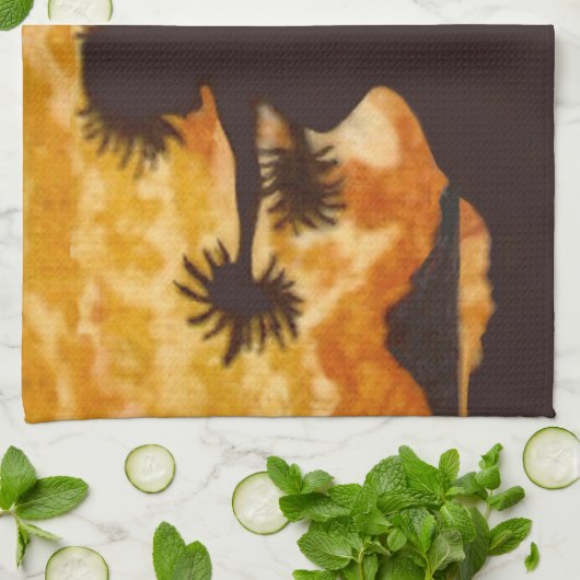 Hula Dancer  キッチンタオル (折り畳み)