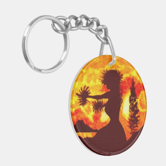 Hula Dancer キーホルダー (正面左)