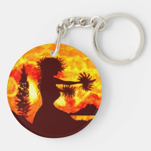 Hula Dancer  キーホルダー (裏面)