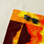 Hula Dancer ビーチタオル (インサイチュ)