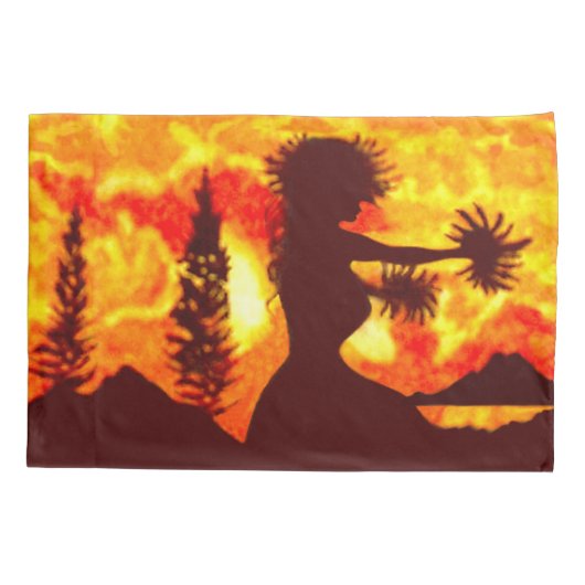 Hula Dancer  枕カバー (裏面-左)