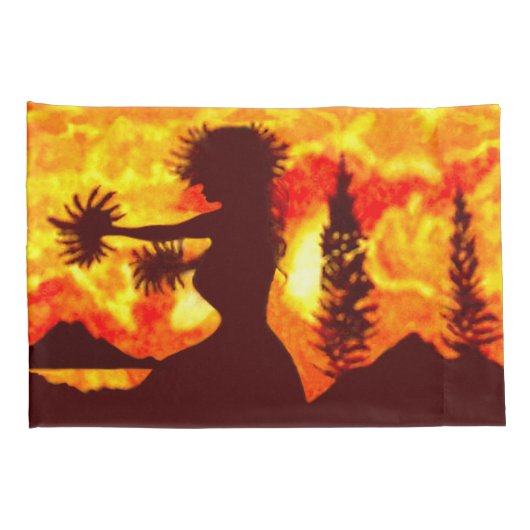 Hula Dancer  枕カバー (裏面-右)