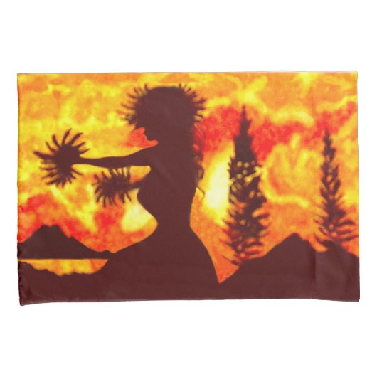 Hula Dancer  枕カバー (正面右)