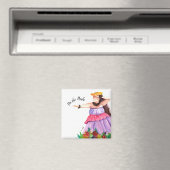 Hula Dancer Hawaiian Magnet マグネット (インサイチュ (食洗機))