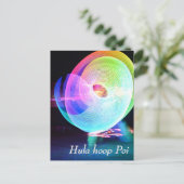 Hula hoop Poi twirler ポストカード (スタンド正面)