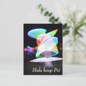 Hula hoop Poi twirler ポストカード (スタンド正面)