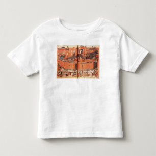 Hulagu Khanの指揮を受けるモンゴル人 トドラーTシャツ