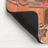 Hulagu Khanの指揮を受けるモンゴル人 マウスパッド (コーナー)