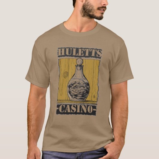 Hulettsのカジノ-ヘビジュースを飲まないで下さい! Tシャツ (正面)