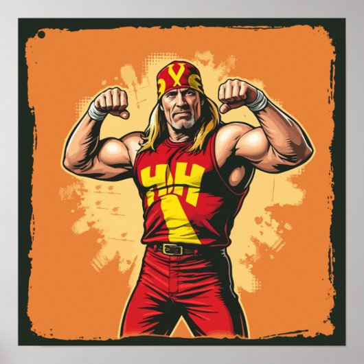Hulk Hogan – Real American Legend ポスター (正面)