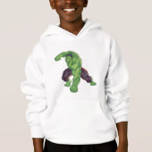 Hulk Smash Boys Hoodie (正面)