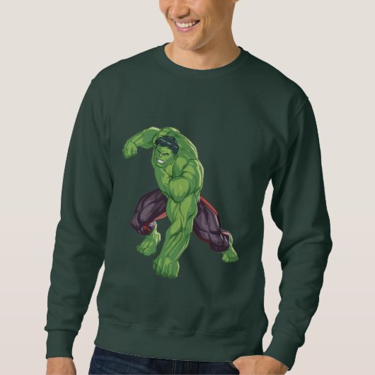 Hulk Smash Men Sweatshirt スウェットシャツ (正面)