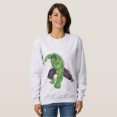 Hulk Smash Women Sweatshirt スウェットシャツ (正面フル)