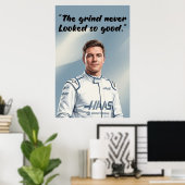 Hülkenberg Quote Poster ポスター (ホームオフィス)