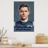 Hülkenberg Quote Poster ポスター (キッチン)