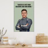 Hülkenberg Quote Poster ポスター (キッチン)