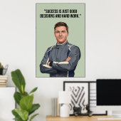Hülkenberg Quote Poster ポスター (ホームオフィス)