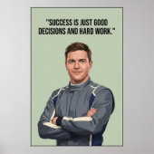 Hülkenberg Quote Poster ポスター (正面)