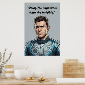 Hülkenberg Quote Poster – Doing the Impossible ポスター (キッチン)