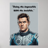 Hülkenberg Quote Poster – Doing the Impossible ポスター (正面)