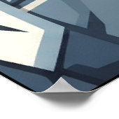 Hülkenberg Quote Poster – Never Give Up ポスター (角)