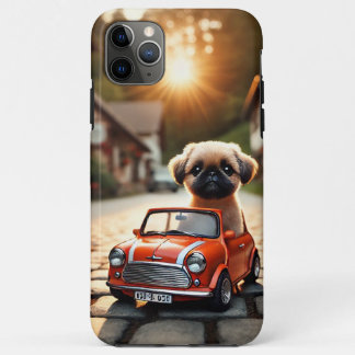 Hülle mit Mops und Mini Morris iPhone 11 Pro Maxケース