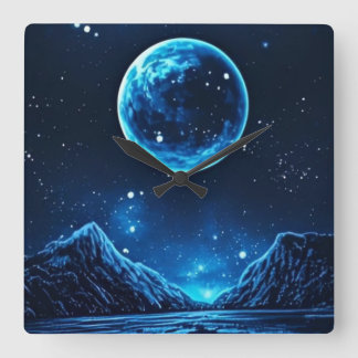 HüLLEN スクエア壁時計