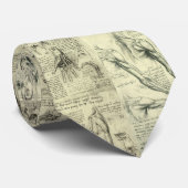 Human Anatomy by Leonardo da Vinci ネクタイ (ロール)