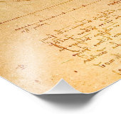 Human Anatomy, Vitruvian Man byレオナルド・ダ・ヴィンチ フォトプリント (角)