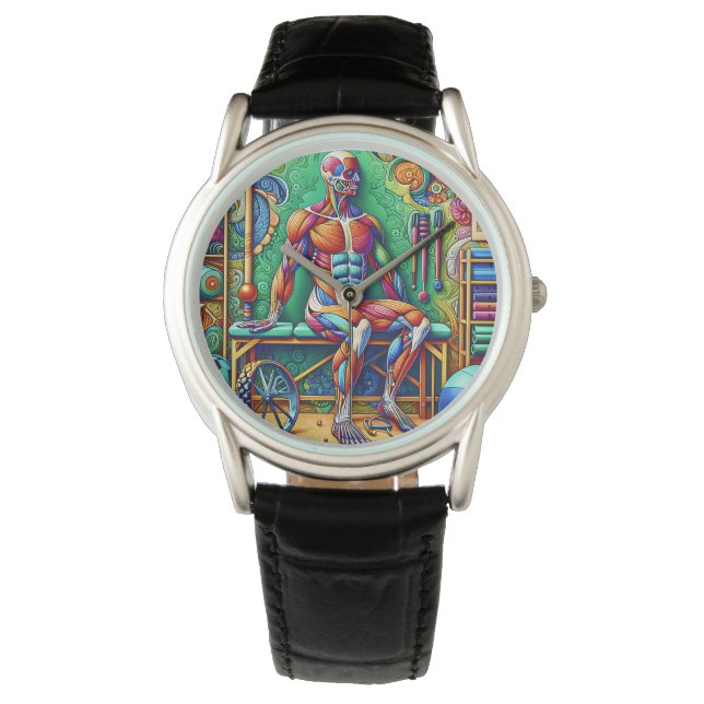 Human Anatomy Watch 腕時計 (正面)