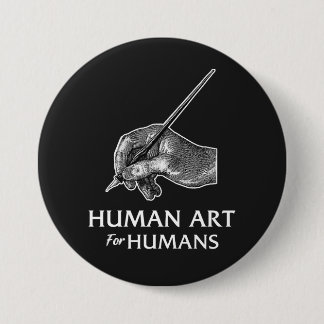 Human Art For Humans 缶バッジ