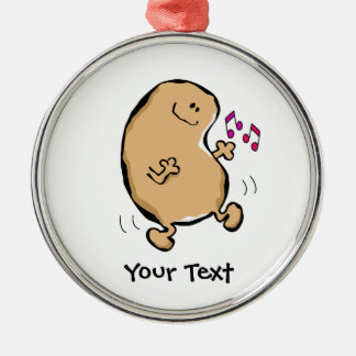 Human Bean Doing Jiggy氏 メタルオーナメント