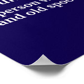 Human Behavior Researcher - Funny Definition ポスター (角)