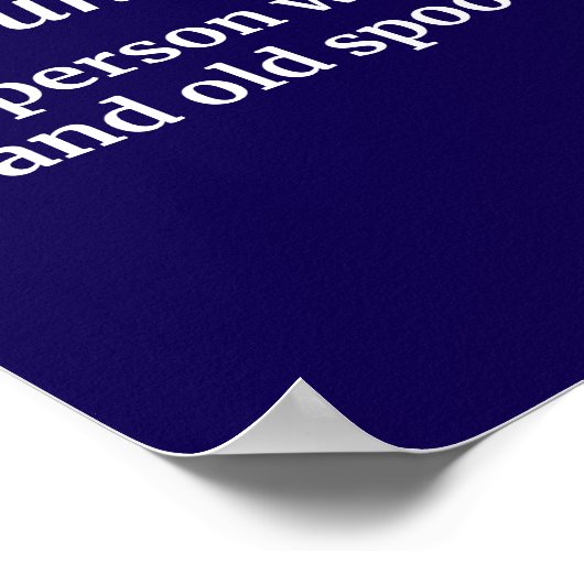 Human Behavior Researcher - Funny Definition ポスター (角)