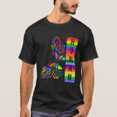 Human Butterfly LGBT Tシャツ (正面)