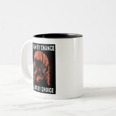 Human By Chance Alpha By Choice - Wolverine ツートーンマグカップ (正面左)