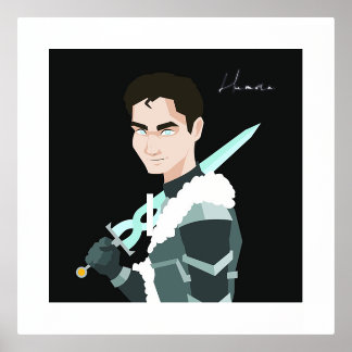 Human Character 箔ポスター