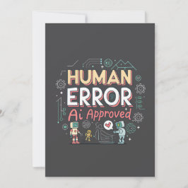 Human Error AI Approved Robot Art シーズンカード