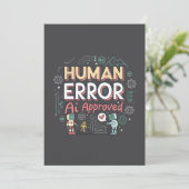 Human Error AI Approved Robot Art シーズンカード (スタンド正面)