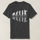 Human Evolution Funny Baking Baker Humor Culinary  Tシャツ (デザイン正面)