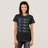 HUMAN Gay Pride Month Transgender Rainbow LGBTQ 1 Tシャツ (正面フル)
