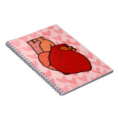 Human Heart with Love in Different Languages ノートブック (右側)