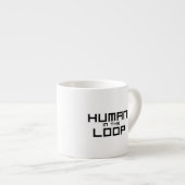 Human in the Loop Minimalist  エスプレッソカップ (正面右)