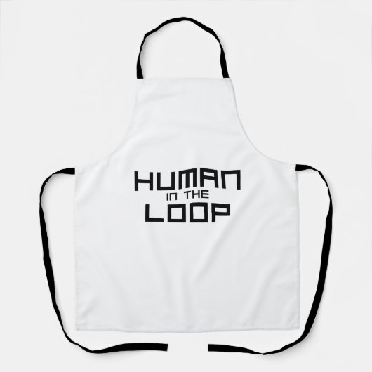 Human in the Loop Minimalist Industrial Apron エプロン (正面)
