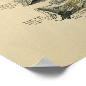 Human Jaw TMJ Anatomy 1902ヴィンテージプリント ポスター (角)